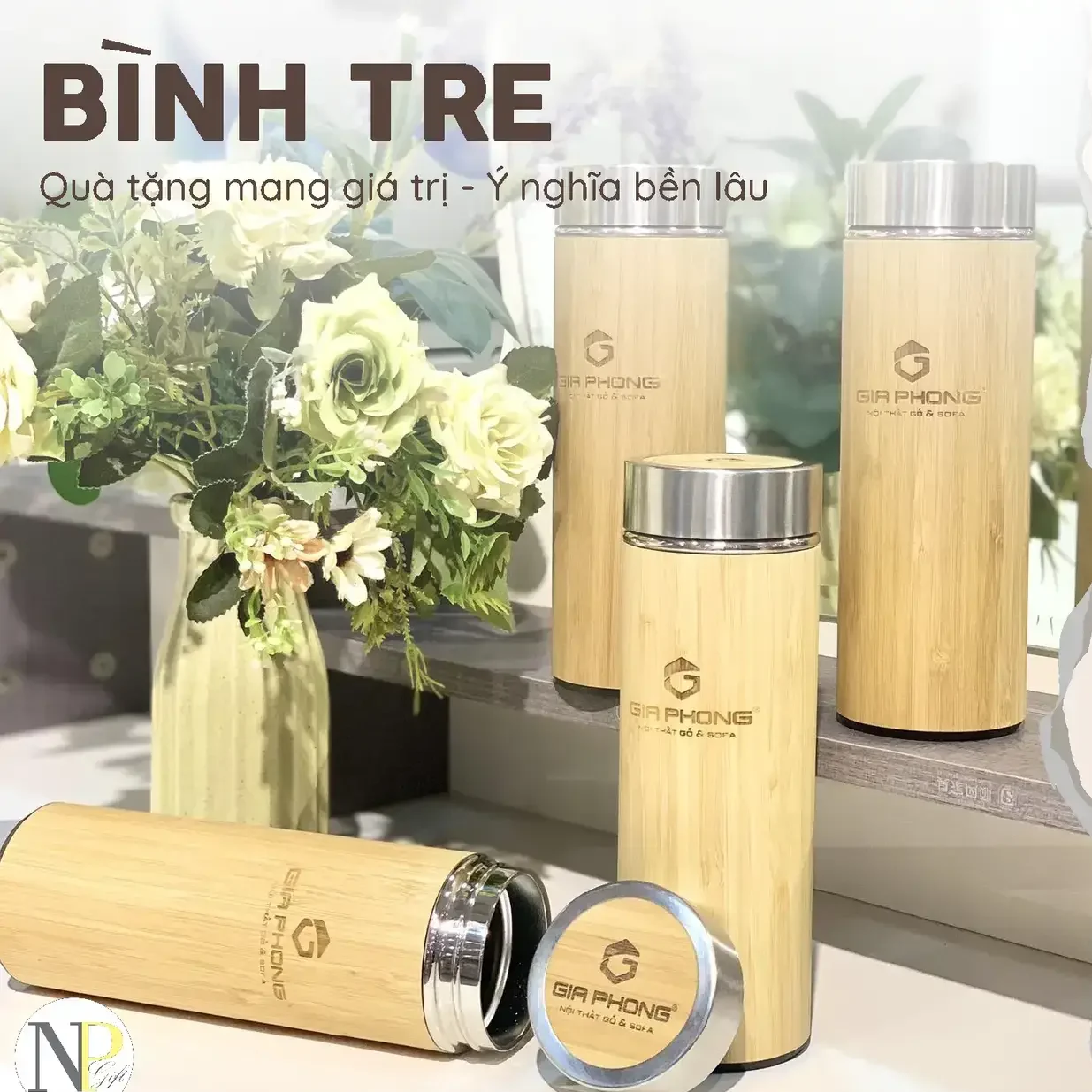 Quà tặng Bình tre
