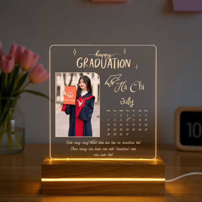 Đèn ngủ in hình màu